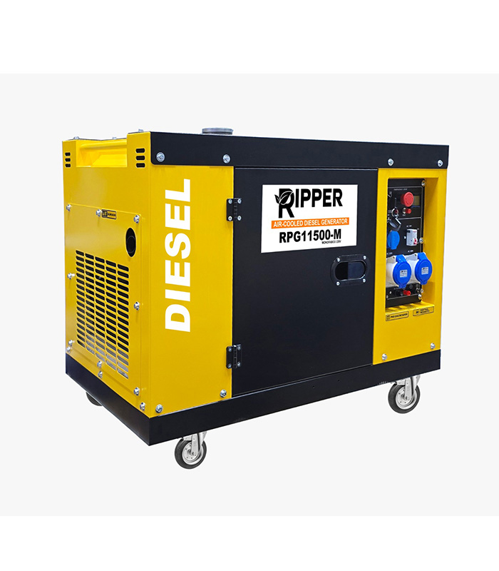 GENERADOR DIESEL RIPPER RPG11500-M